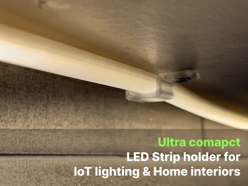 LED Strip holder w/Screw