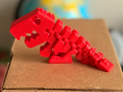 HeartSpike Rex - Flexi Dino with a Touch of Love