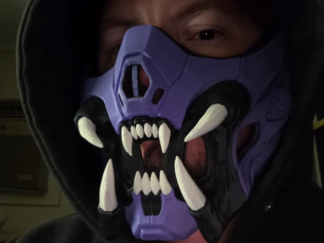 Kustom Predator MK ninja mask - Free 3D Print Model - MakerWorld