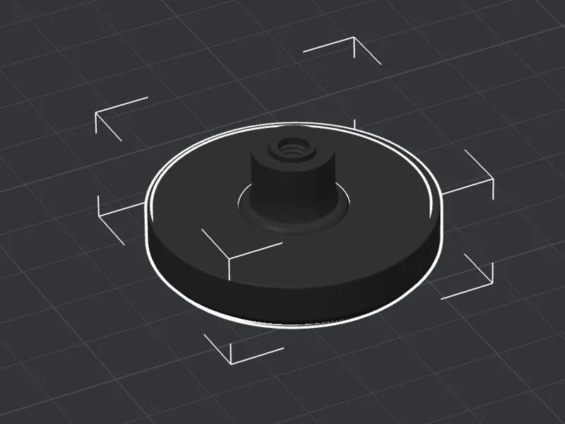 Threaded M5 Knob