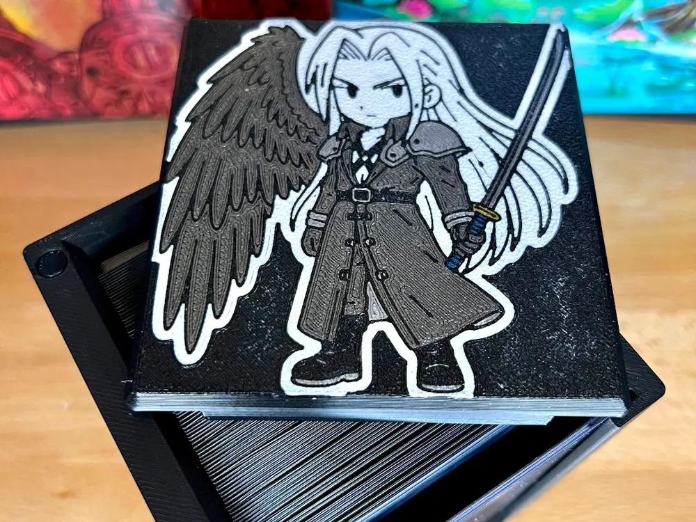 mtg sephiroth commander deck Sephiroth, Fabled SOLDIER Commander Deck EDH 100 Magic Cards Custom Deck  MTG Black Sacrifice Final Fantasy