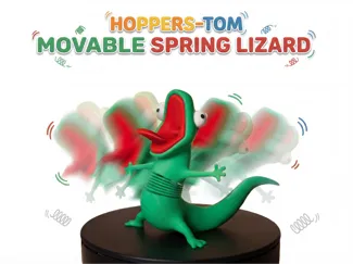 Movable spring lizard-Tom《Hoppers》