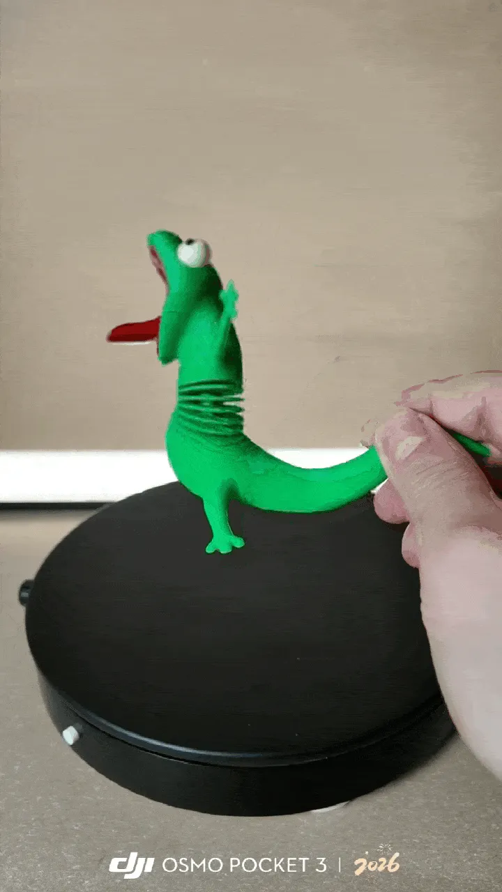 Movable spring lizard-Tom《Hoppers》 view 2