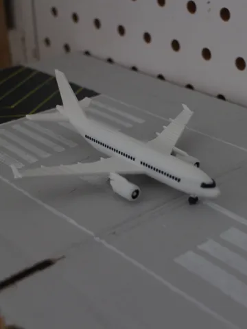 Modelo para impresión 3D: 1/400 A310 — vista de referencia 2