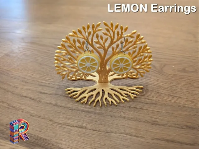 Lemon Earrings