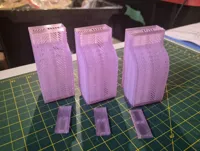 0.2mm layer, 2 walls, 15% infill - Translucent PETG