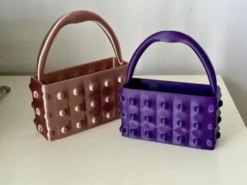Letrero o emblema decorativo: Bubble Wave Handbag — vista de referencia 4