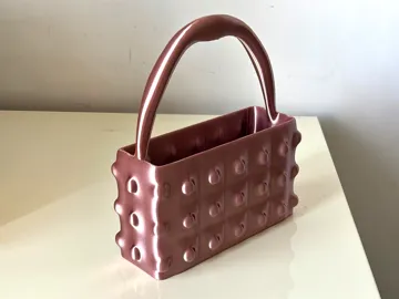 Letrero o emblema decorativo: Bubble Wave Handbag — vista de referencia 3