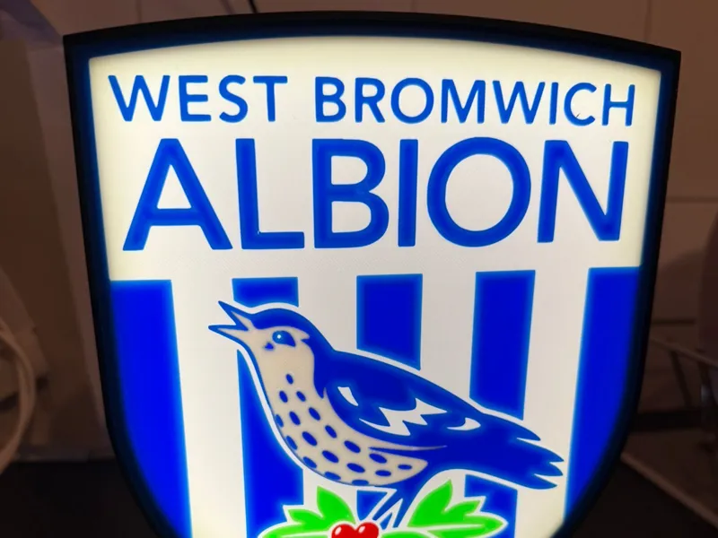 West Bromwich Albion Light Box