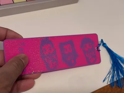 K Pop Demon Hunters Eating Ramen Bookmark