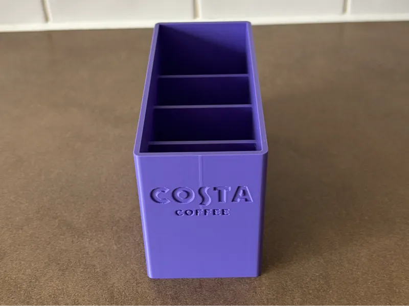 Costa Coffee Sachets Holder with dividers
