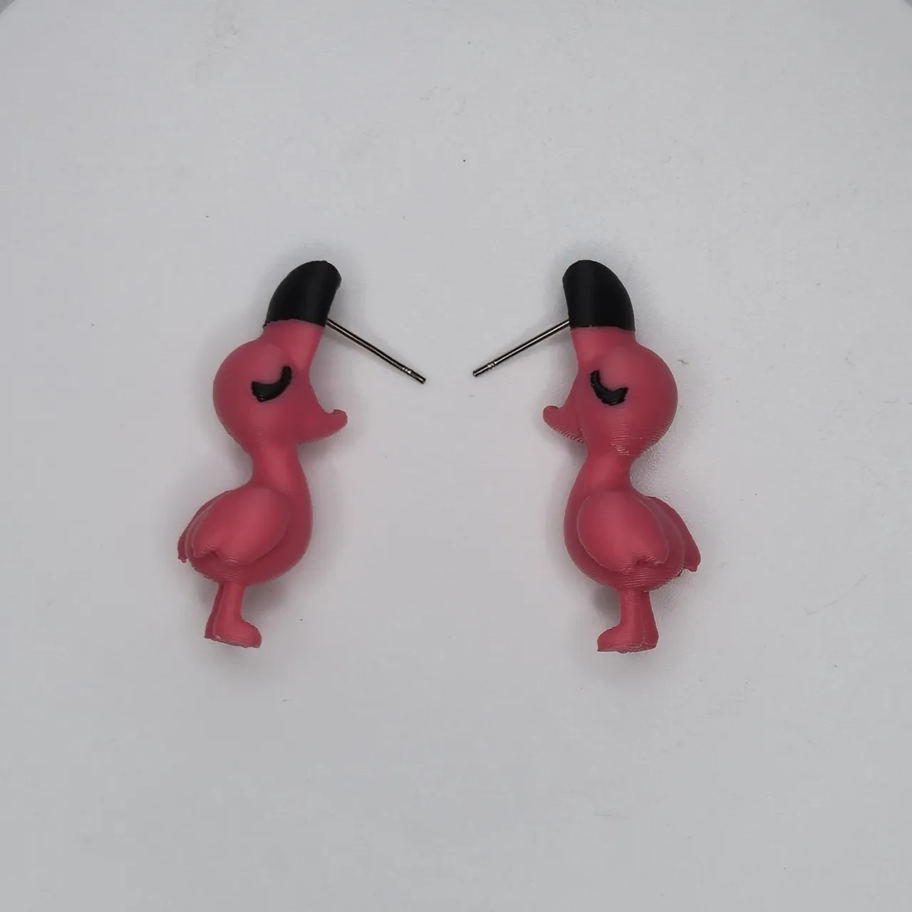 Flamingo Chomper Earrings view 3