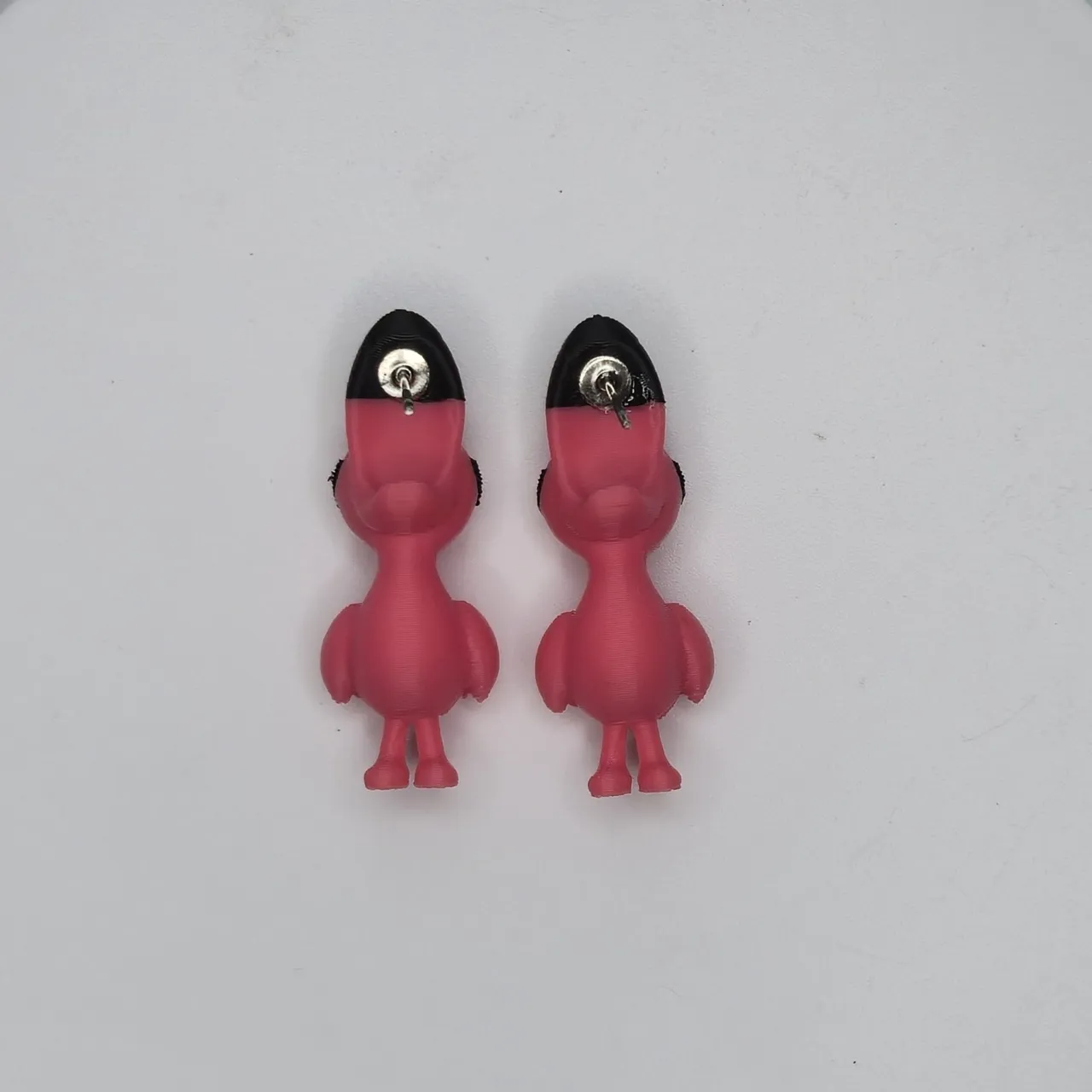 Flamingo Chomper Earrings view 4