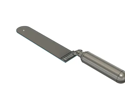 Flexible icing/cake spatula