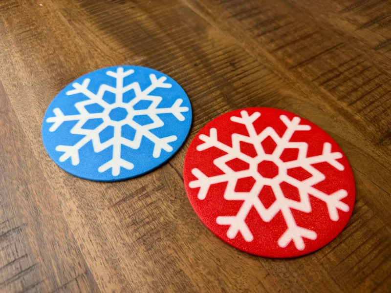 Snowflake Coaster