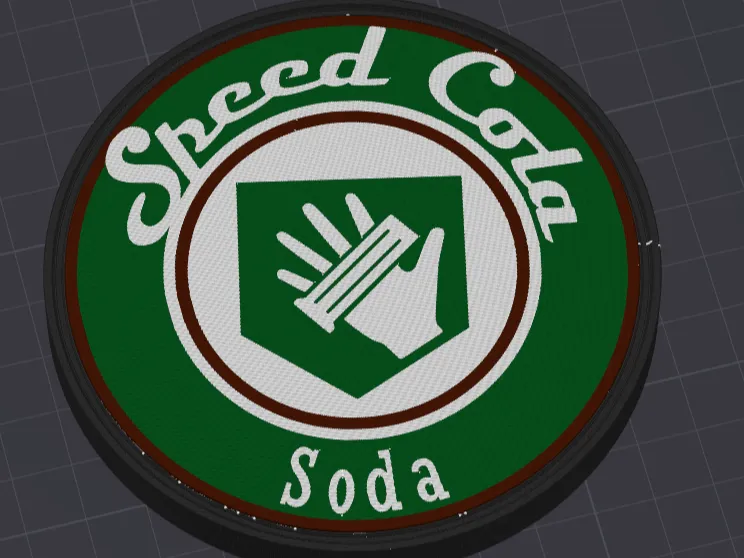 Speed Cola Coaster