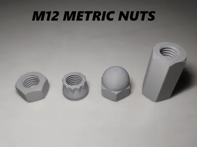 M12 Metric Nuts