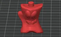 Red Star Charm