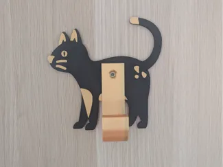 Porte manteau - Chat