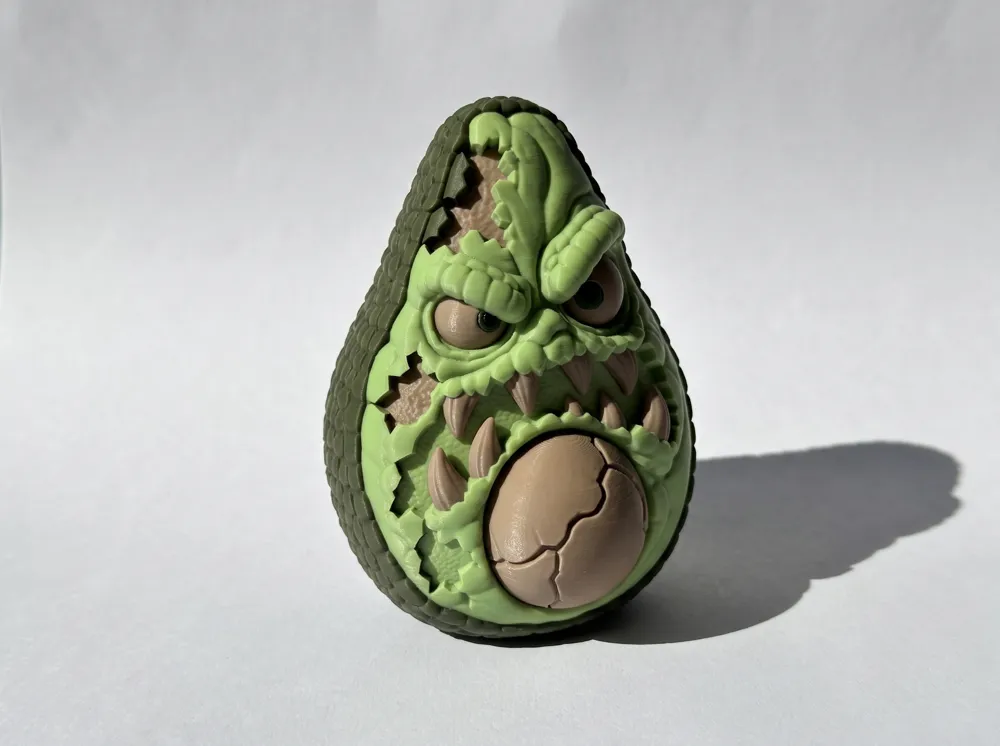 Zombie avocado - Free 3D Print Model - MakerWorld