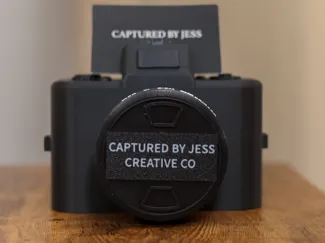 Customisable Photographer’s Business Card Holder 