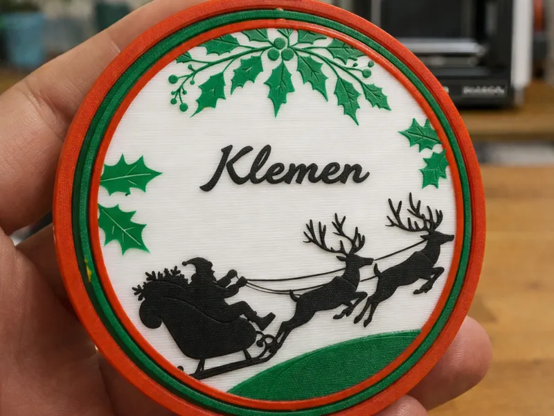 Christmas Ornament with Custom Name