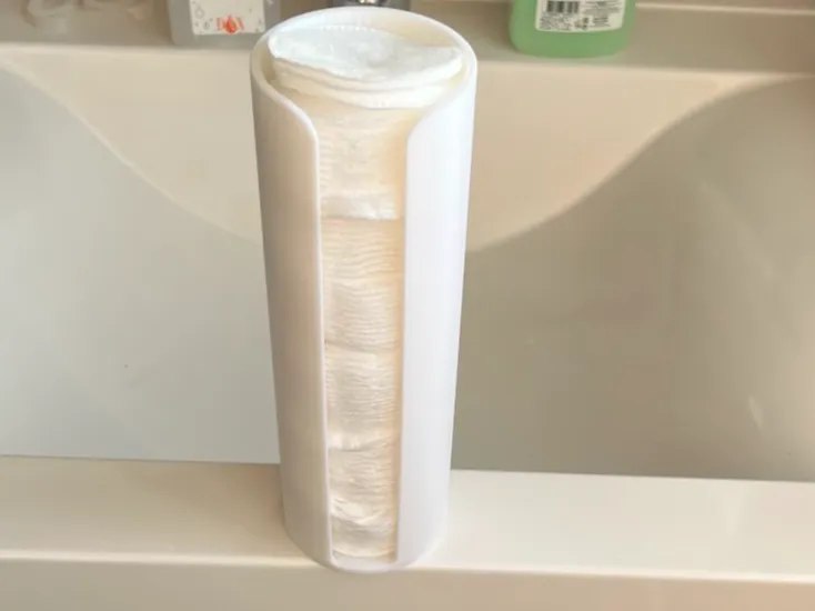 Cotton Pad Holder 23cm height