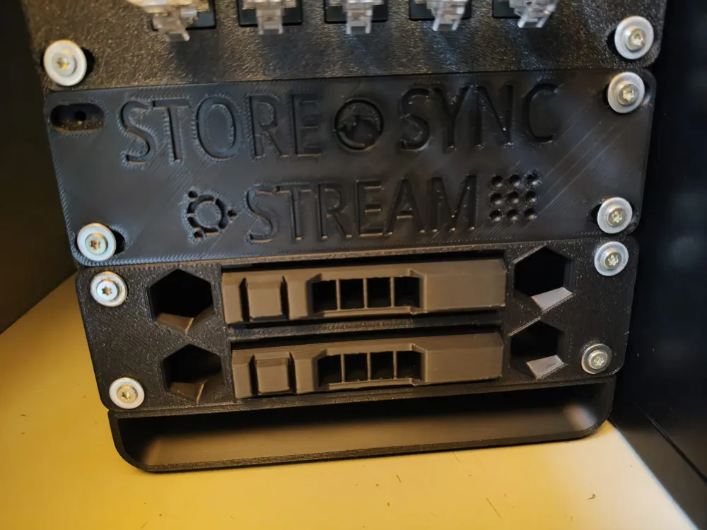 6 inch rack hdd/ssd bay - Free 3D Print Model - MakerWorld