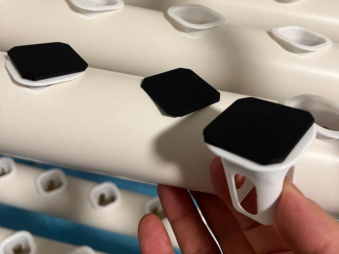 VIVOSUN Hydroponic Cap – Pipe & Basket Fit