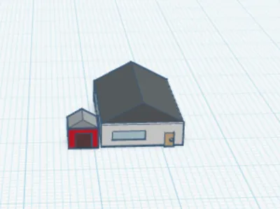 Little house and barn