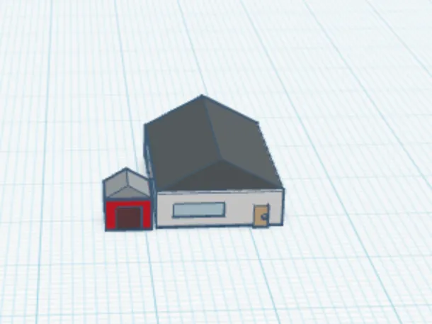 Little house and barn