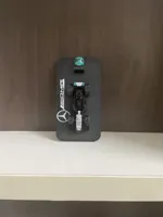 F1 Mini Mercedes Stand AMS With Helmet Stand
