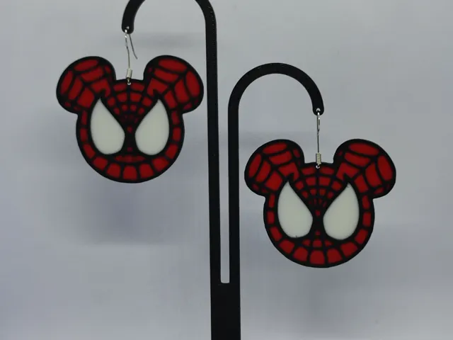 Pendientes SpiderMickey