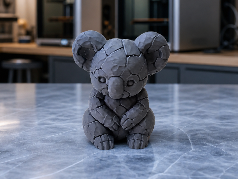 Stein Koala mit grossen Ohren