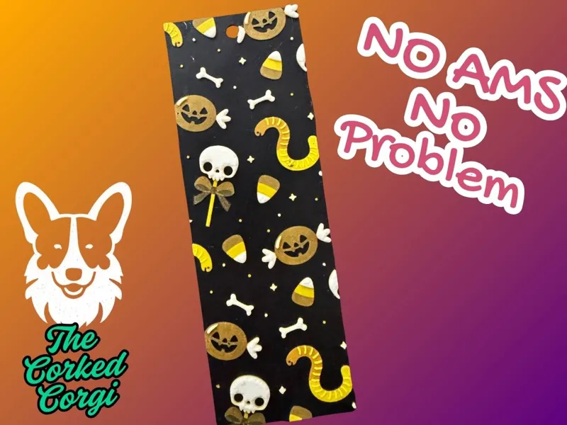 Halloween Candy Bookmark