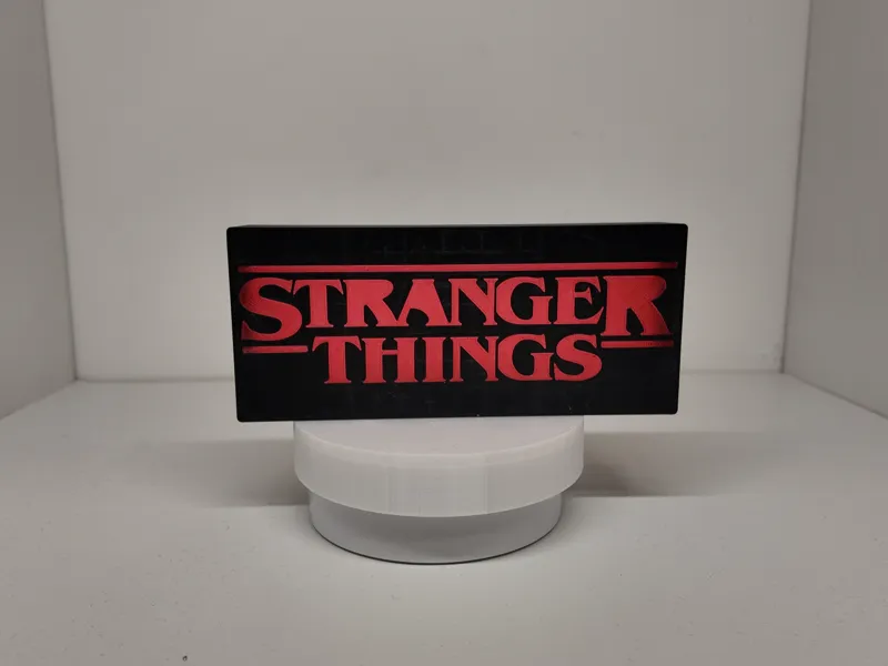 Lichtbox Stranger Things 193x83
