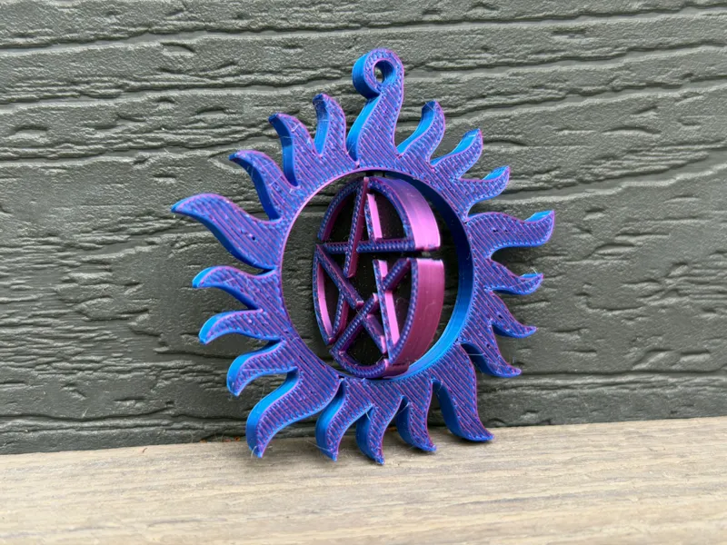 Supernatural Logo Spinner