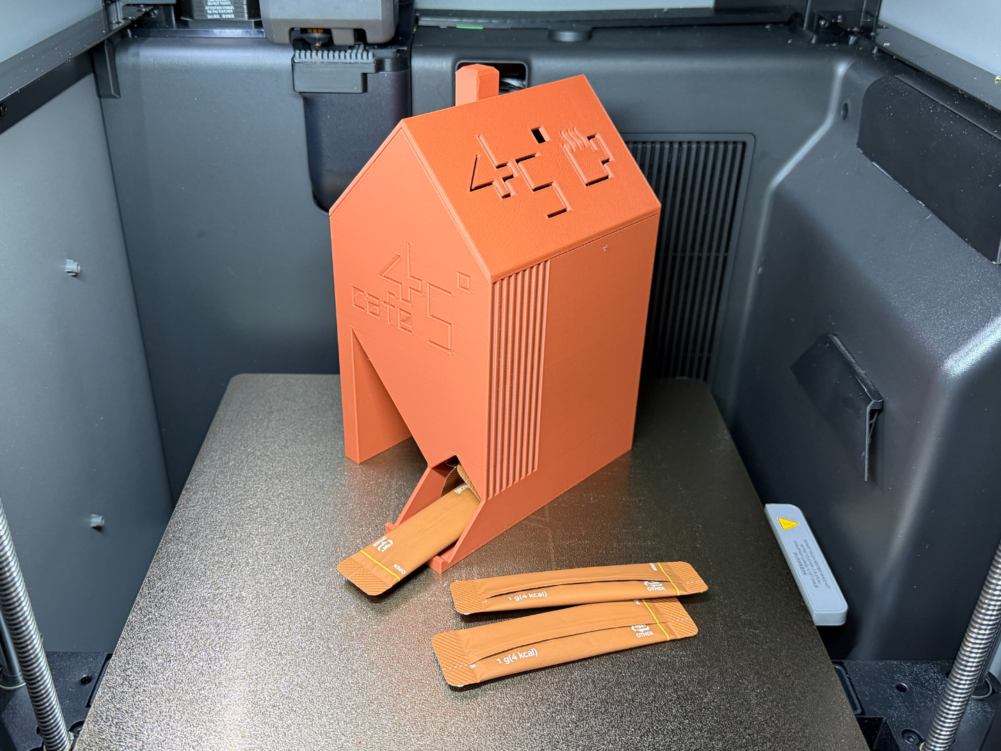 Small stick-type coffee mix dispenser