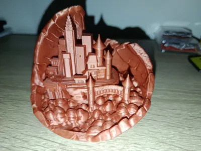 City in the rock
