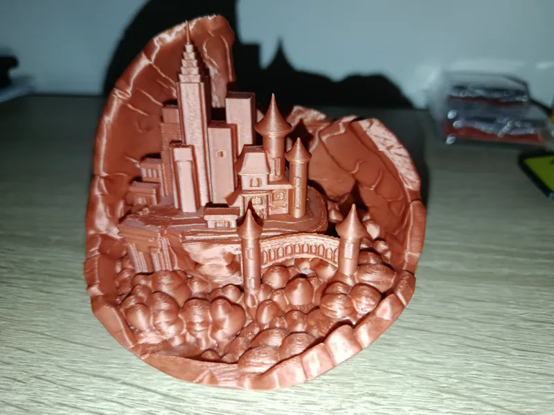City in the rock