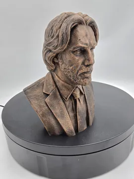 Figura decorativa: John Wick Bust — vista de referencia 4