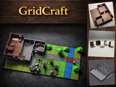 GridCraft – Full Wood Set