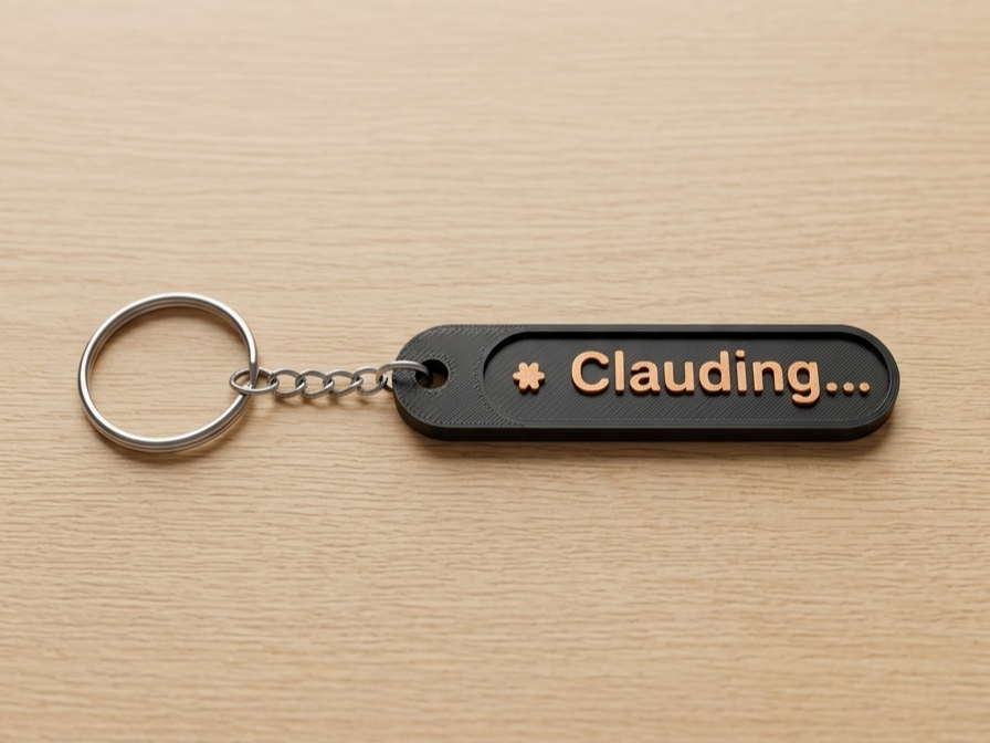Claude Code Verb Keychain - Parametric