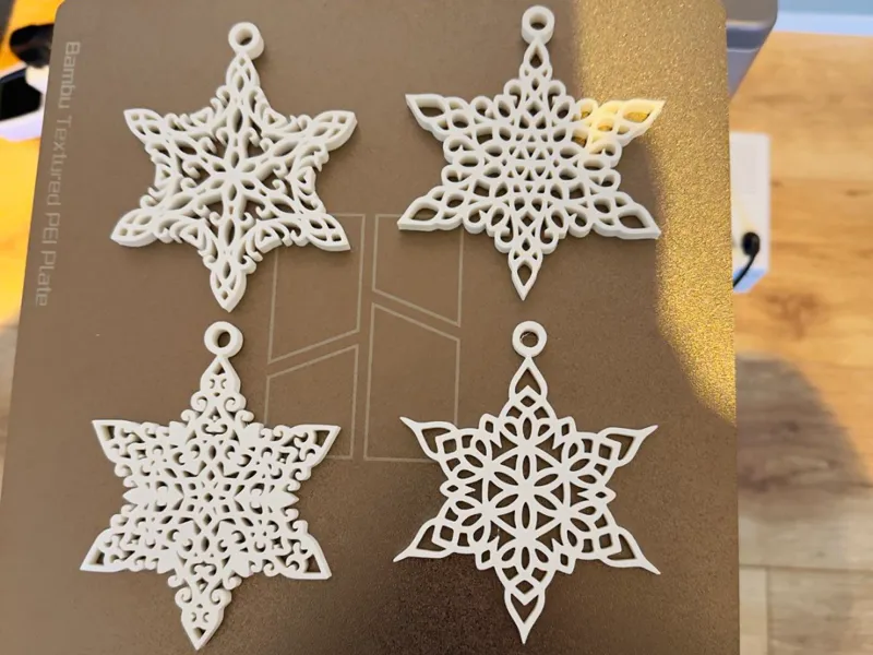 Snowflake Ornament Set