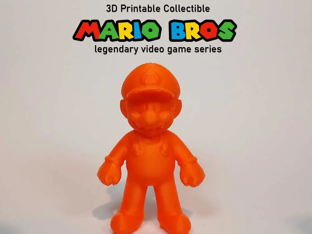 Mario Bros V2 - Free 3D Print Model - MakerWorld