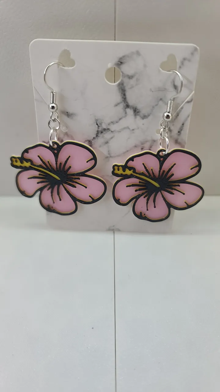 Flower Earrings view 3