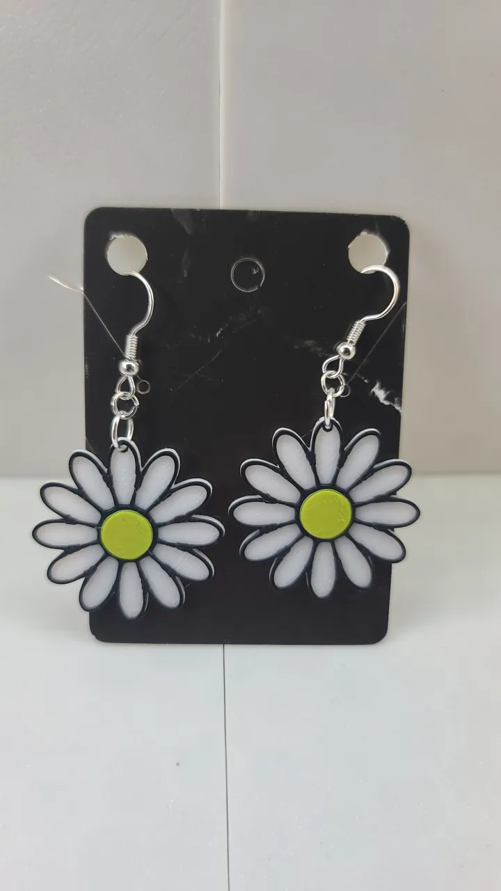 Flower Earrings view 4