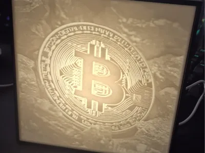 Bitcoin Lampe
