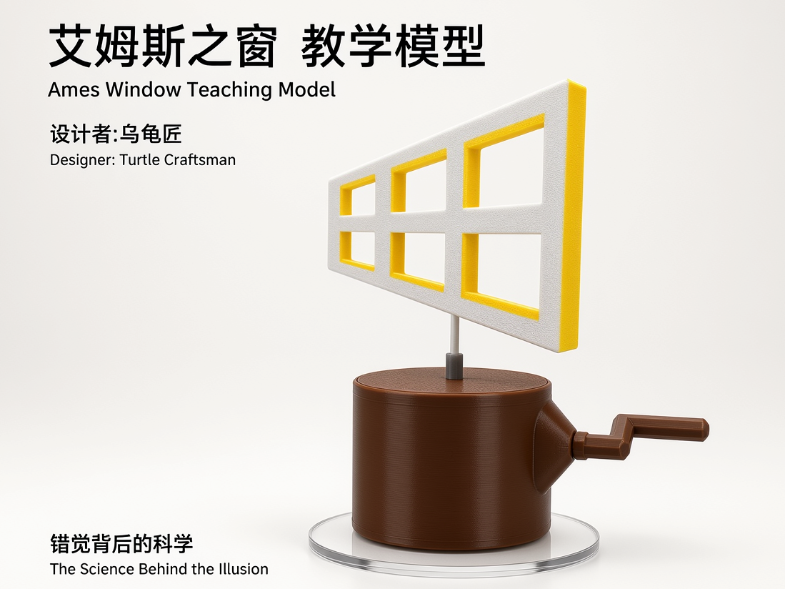 手摇式艾姆斯之窗（科学教具）