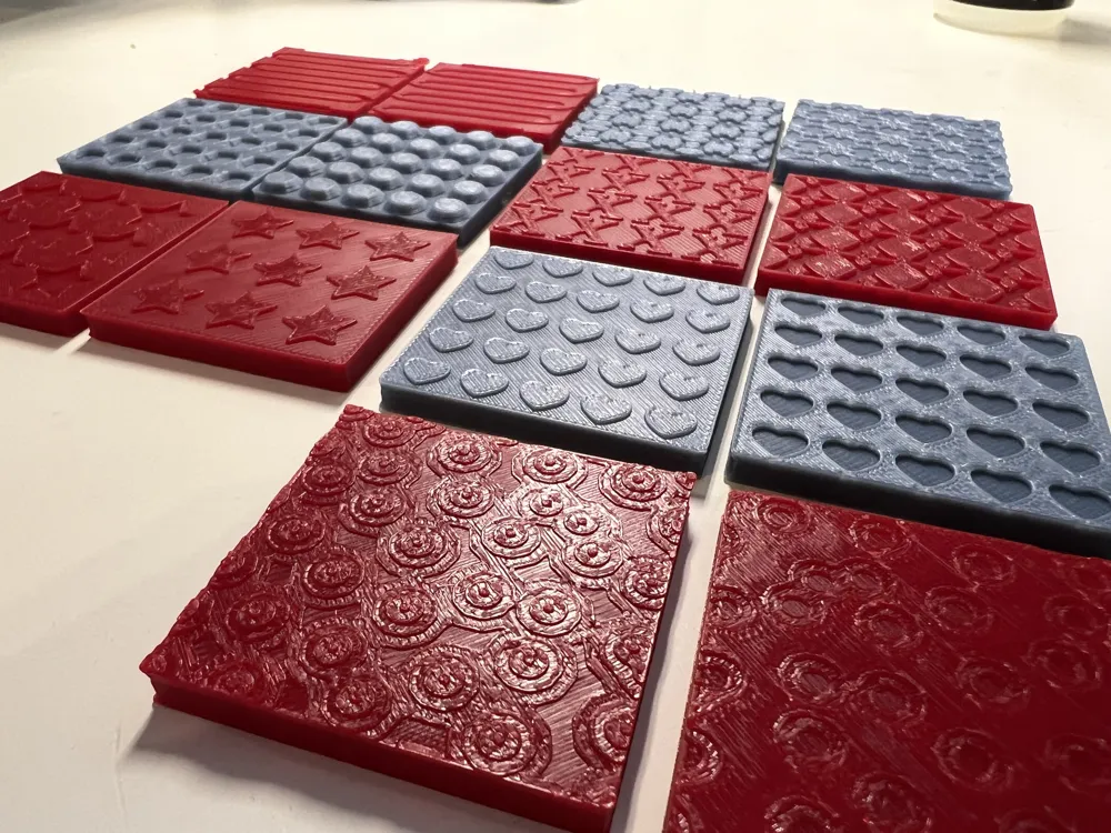 Structured Surfaces for Top Layer, Part 2 - Free 3D Print Model ...